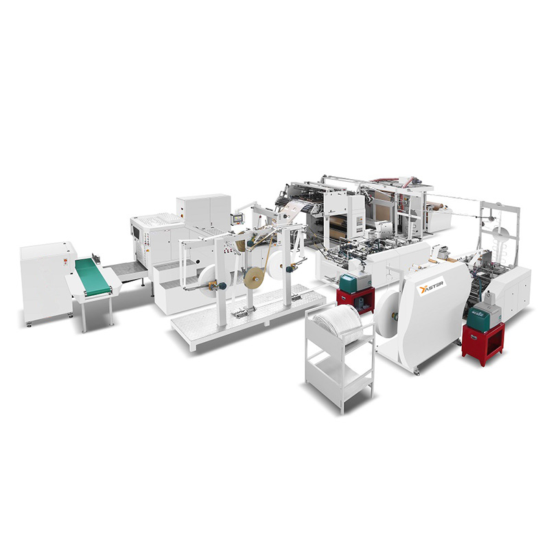 FD330TFC Paper bag with twisted rope flat rope and colors online High-performance machine
