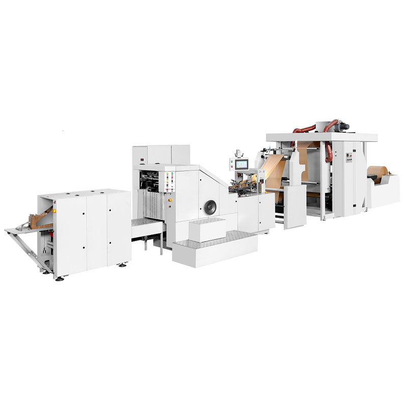 FD190C Automatic high speed shopping paper bag with flexographic printing machine